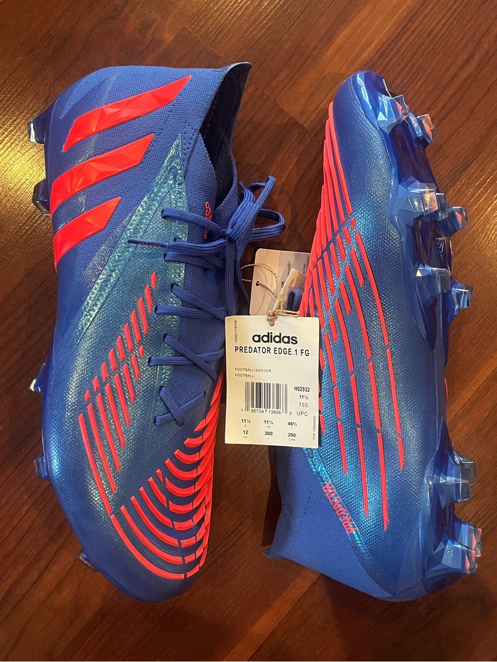 NEW Adidas Predator Edge.1 Soccer Cleats Men’s US Size 12